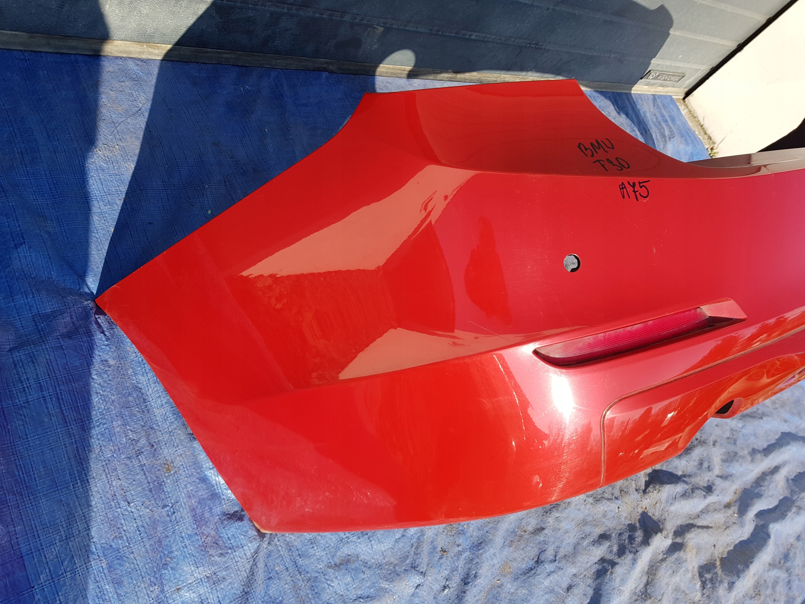 bumper rear part rear BMW F30 sedan A75