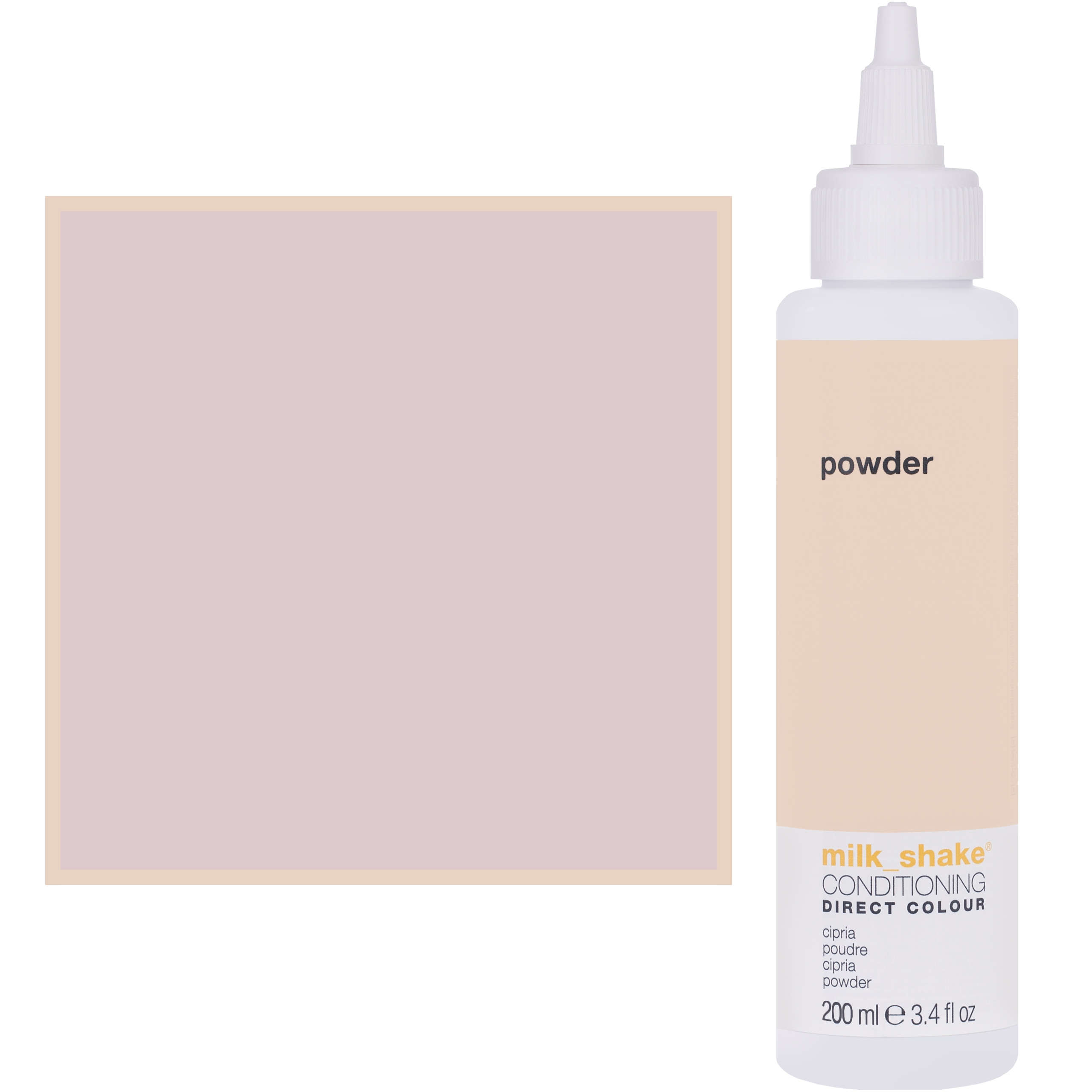 Barvící toner na vlasy Milk Shake Direct Pudrový, 200 Ml