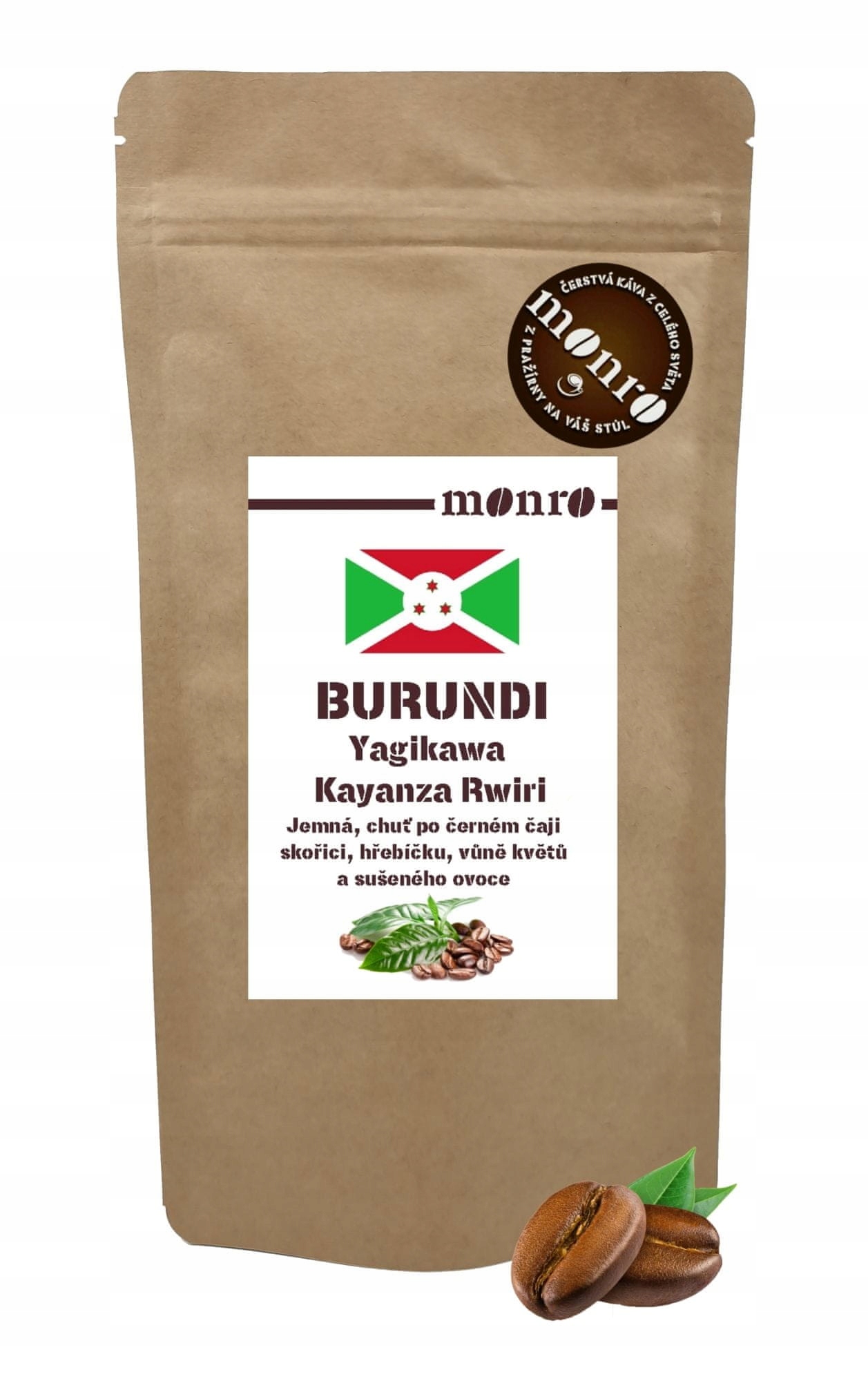 Levně Burundi Yagikawa Kayanza zrnková káva Arabika 1kg