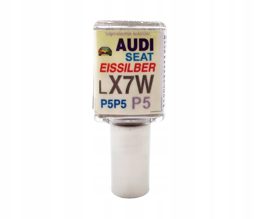 Zaprawka do rys 10ml Audi Vw Seat X7W LX7W P5P5 Eissilber Estrella Silver
