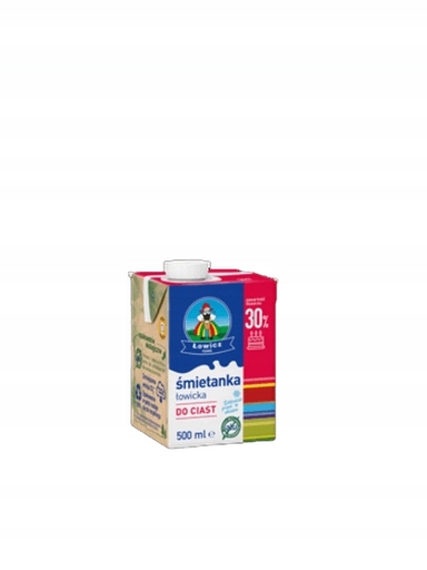 Levně 4x Smetana Uht 30% 500g Łowicz