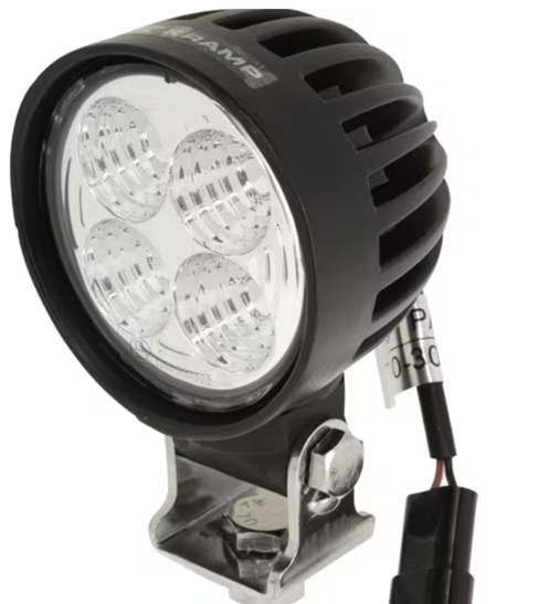 Led Kulatá Pracovní Lampa 40W 4000lm 12/24V Soustředěné Světlo 4 Led