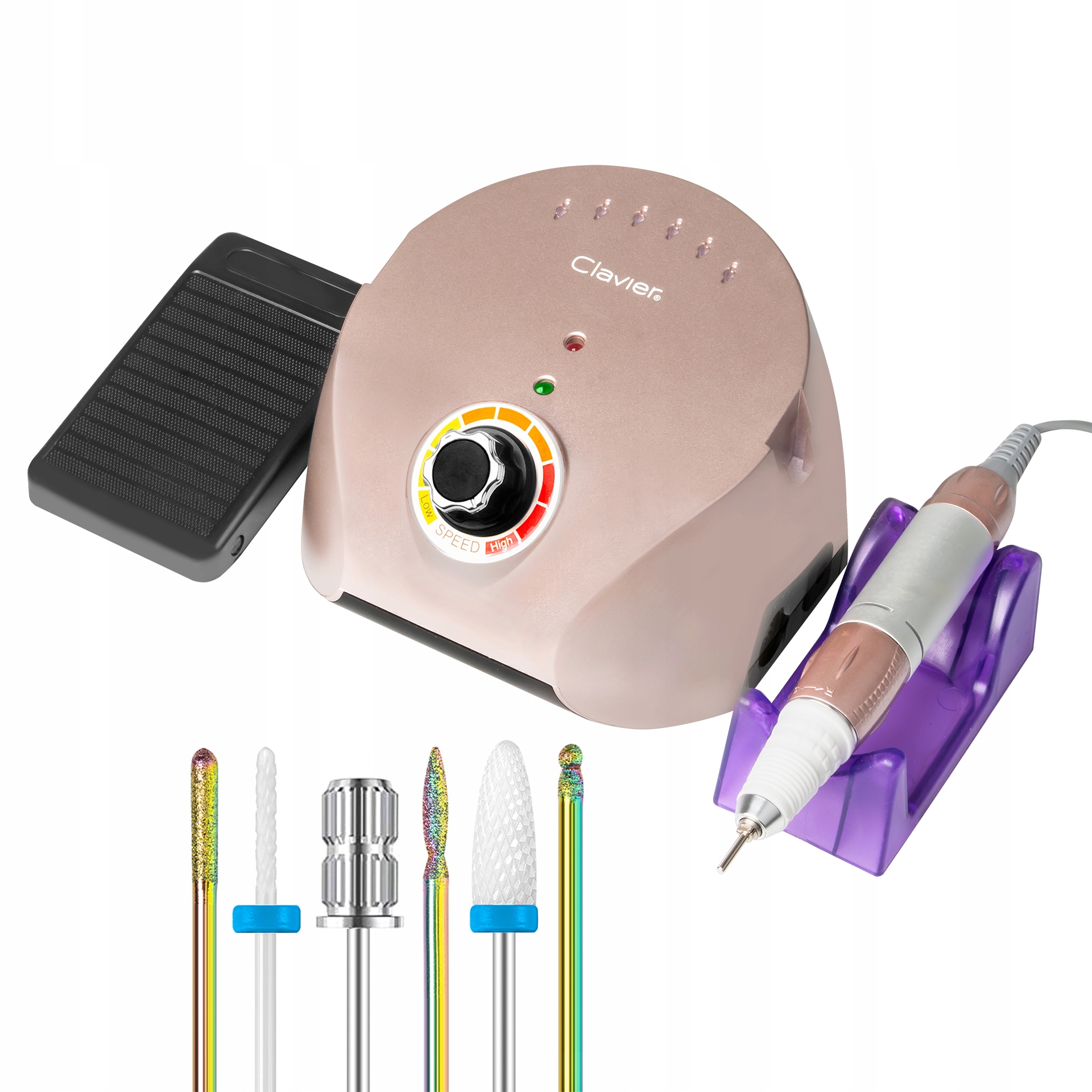 Frezarka Do Paznokci Mocna 65W Profesjonalna Clavier