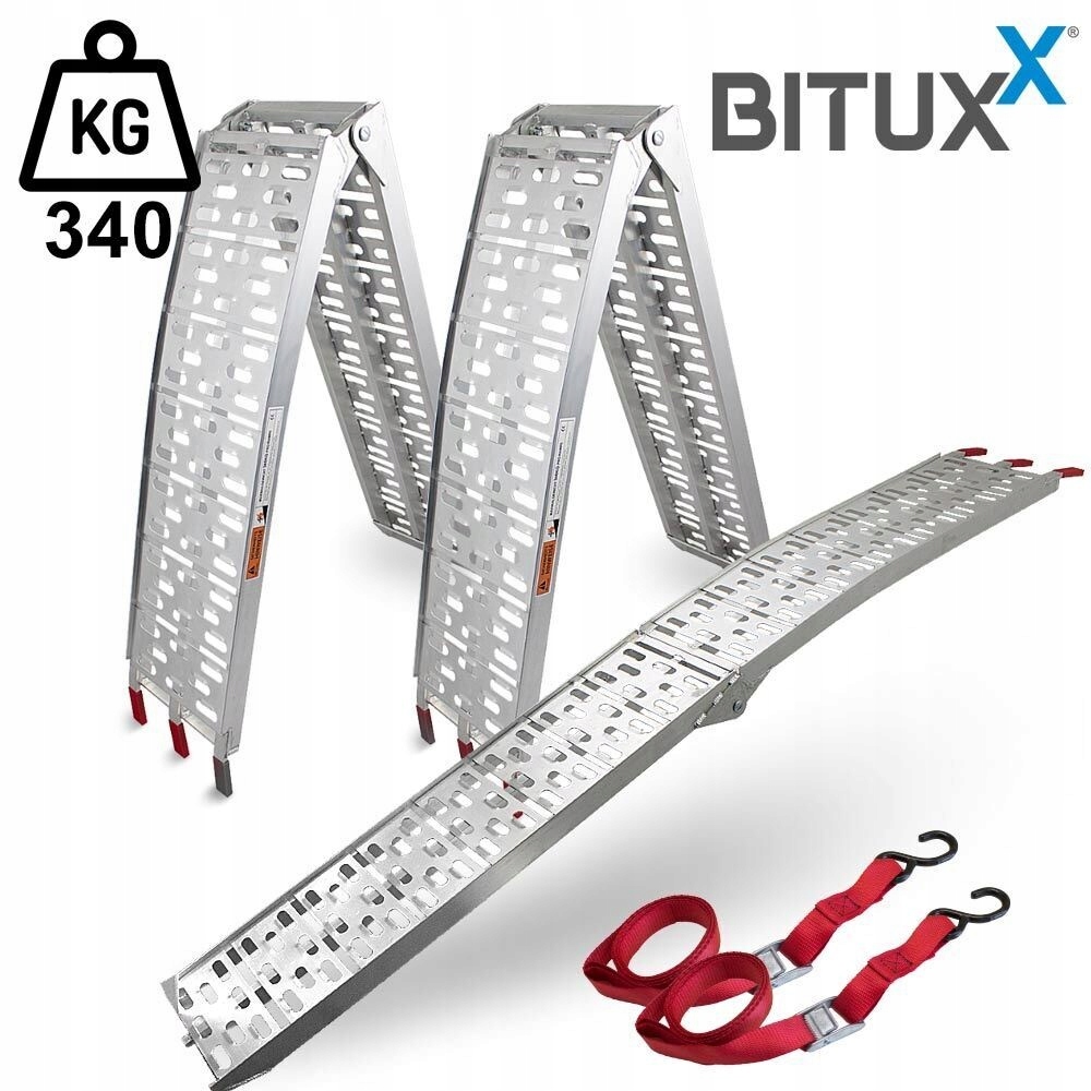 Sada/Sada nájezdů pro Quad/Traktorku 680 kg Alu Rampy/Szyny