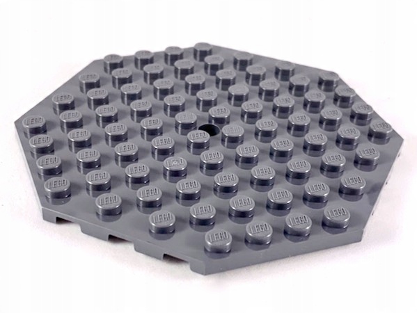 

Lego 89523 Płytka 10x10 szara ciemna Dbg NOWA(11g)
