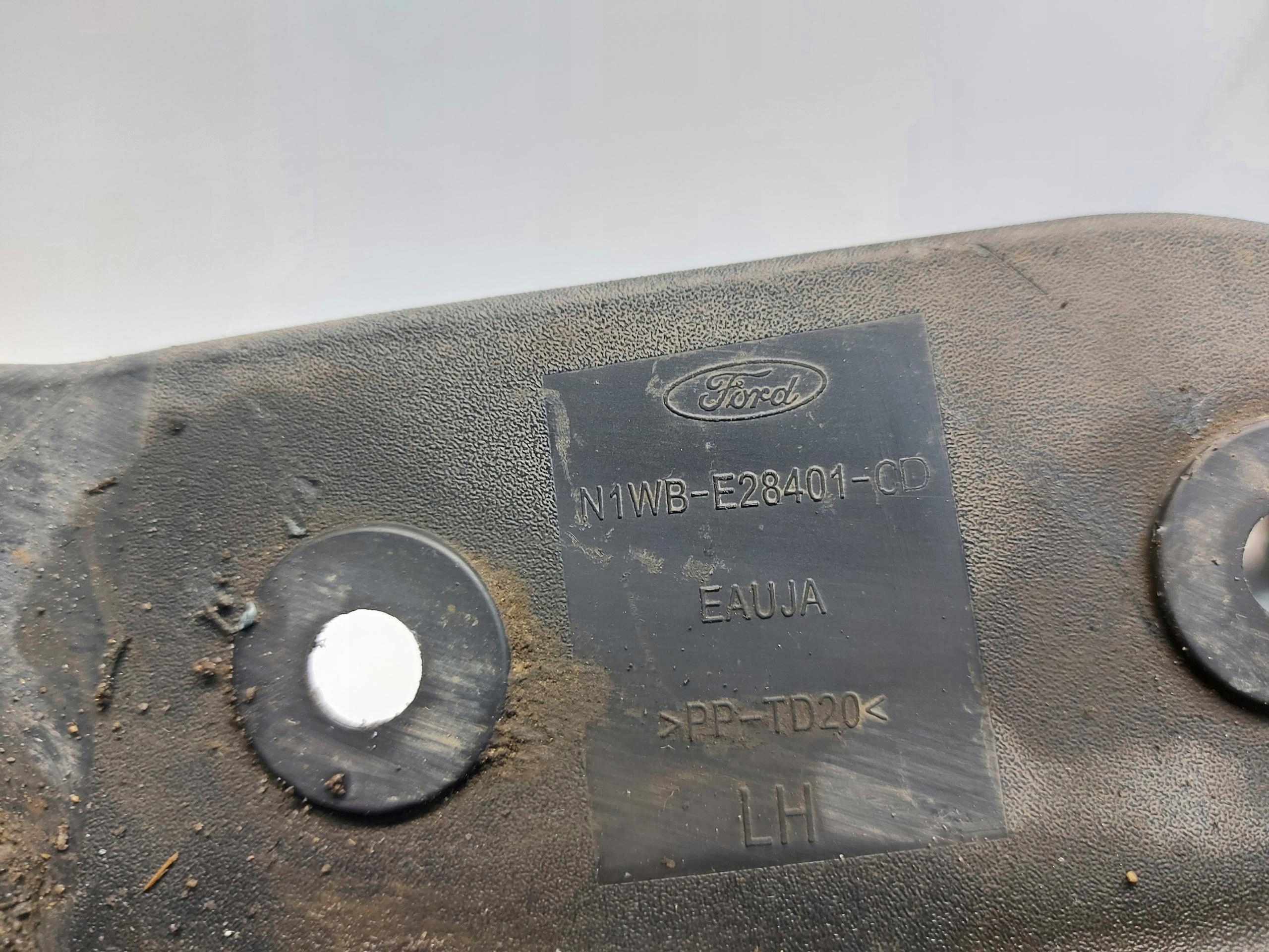 Ford Ranger VI 6 2024r. mudguard flap left rear part N1WB-E28401-CD