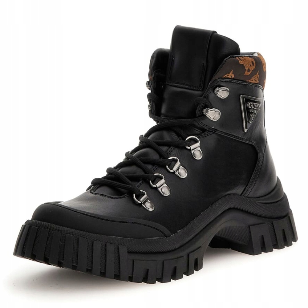 Guess Černé Dámské Trekové Boty Trapery 36