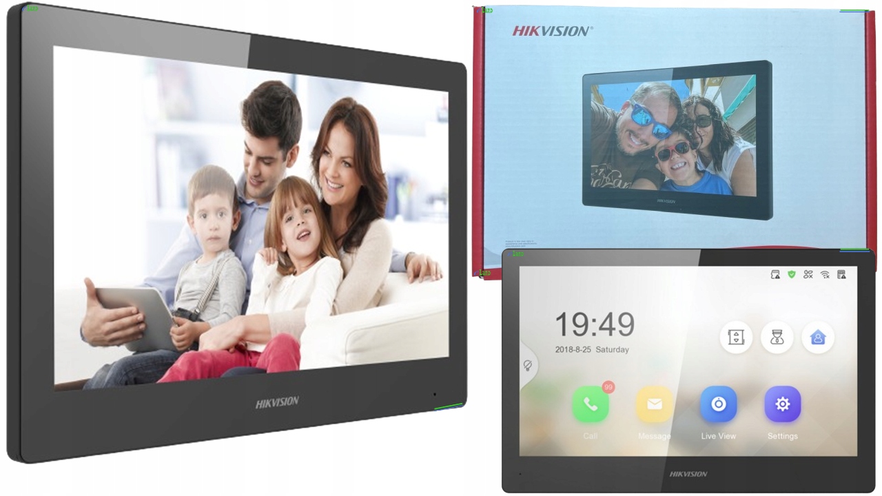 Panel Wewnętrzny Ip Hikvision DS-KH8520-WTE1/EU Monitor Wideodomofonu