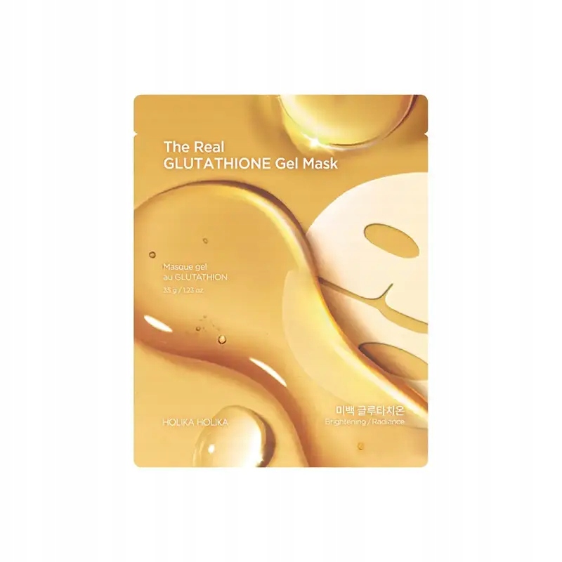 Holika Holika The Real Glutathione Gel Mask hydrogelová celonoční maska 35 g