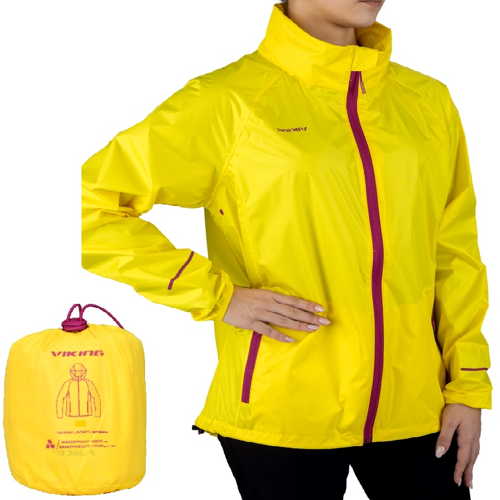Dešťová bunda Viking Rainier Lady 6400 žlutá Xs