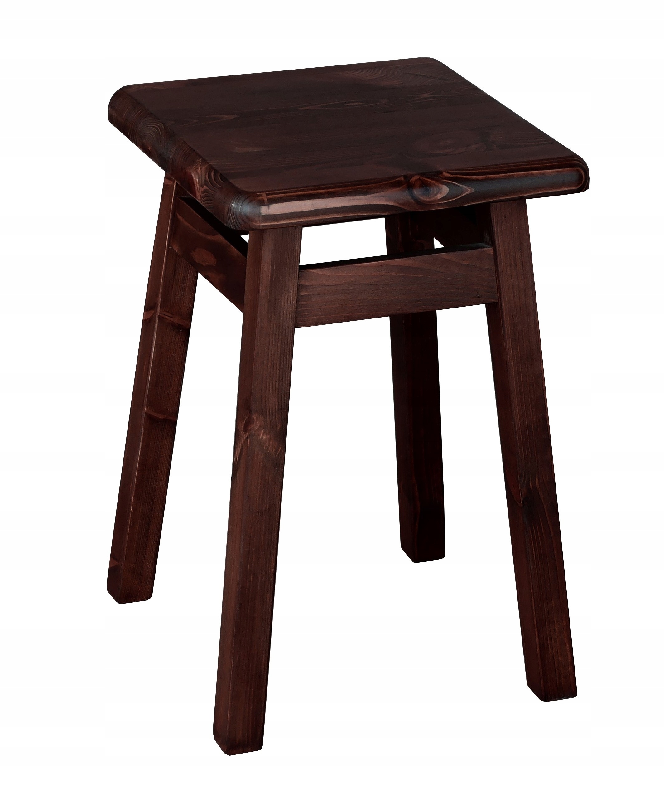 Kuchyňská Stolička Dřevěná Stolička Jednoduchá hnědá