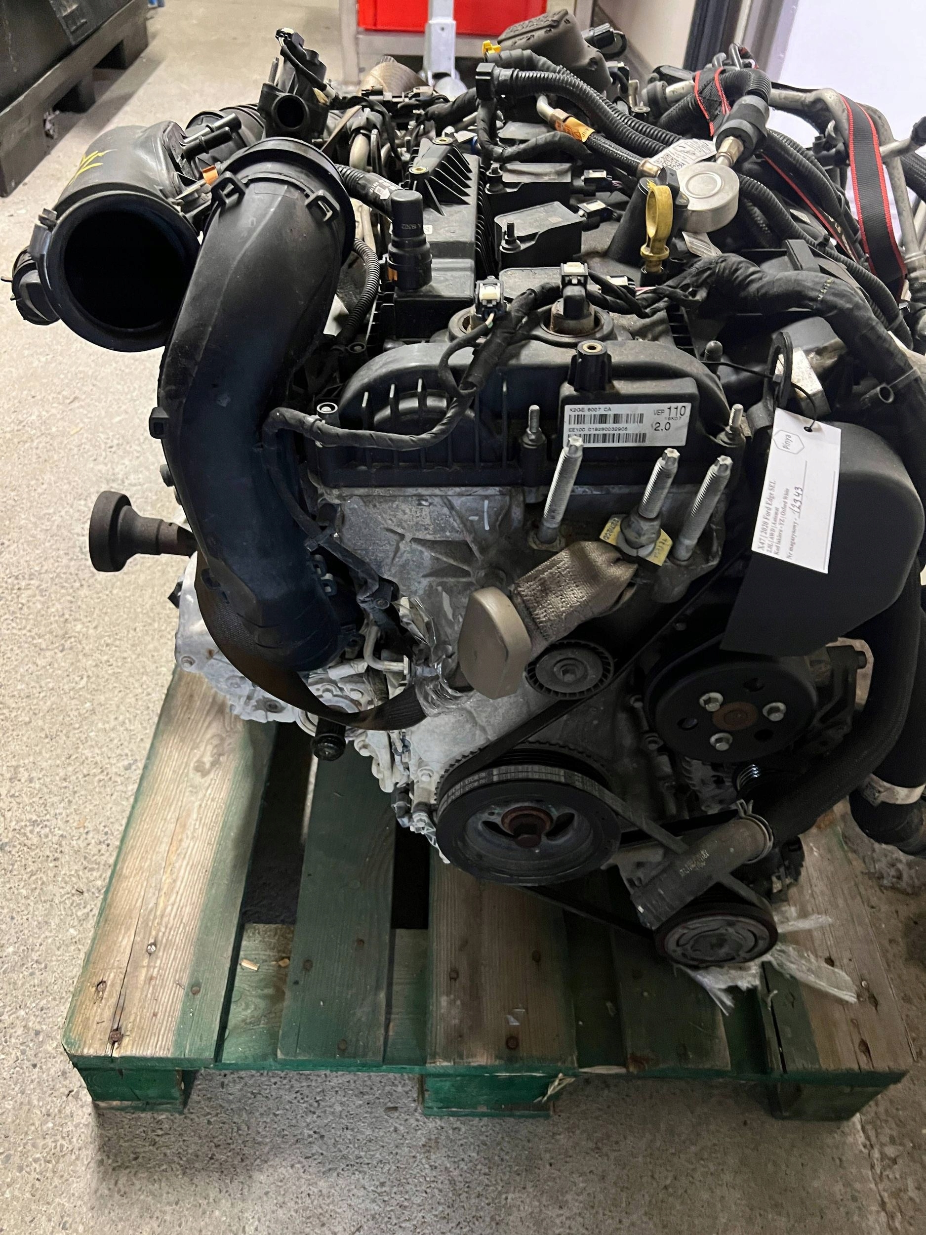 complete engine pillar 2.0L Ford Edge II 2019+