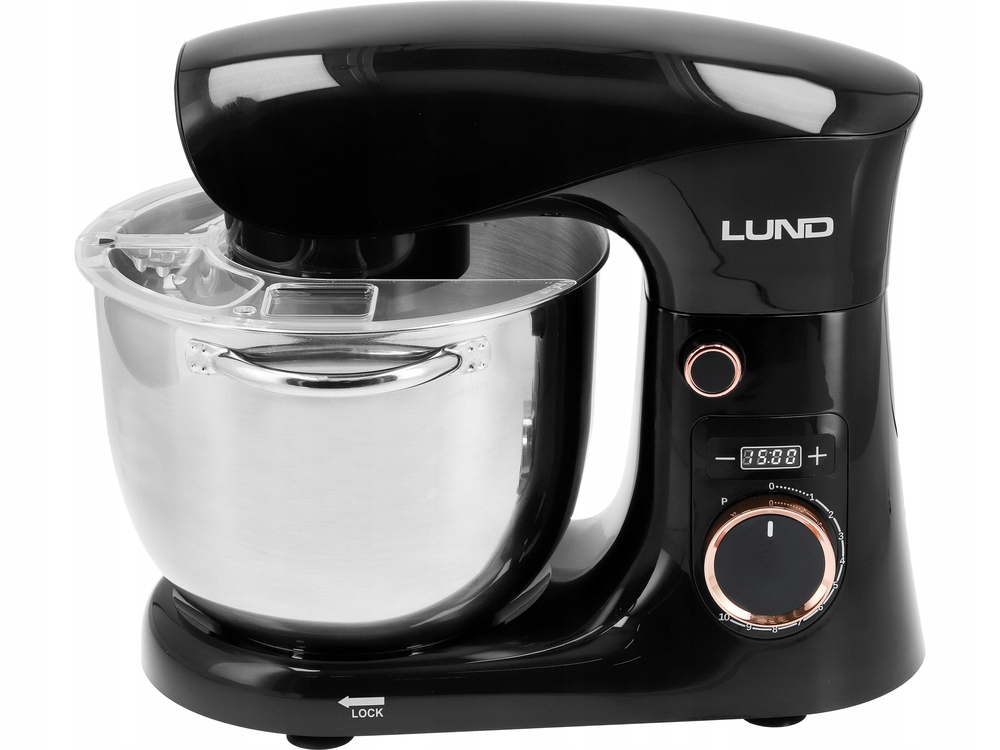 Kuchynský robot Lund 67813 1500 W čierny Planetárny Mixer