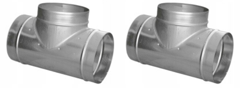 T-rozdělovač typu T 90 Pozinkovaný 315 315- 250 Set 2 Kusů