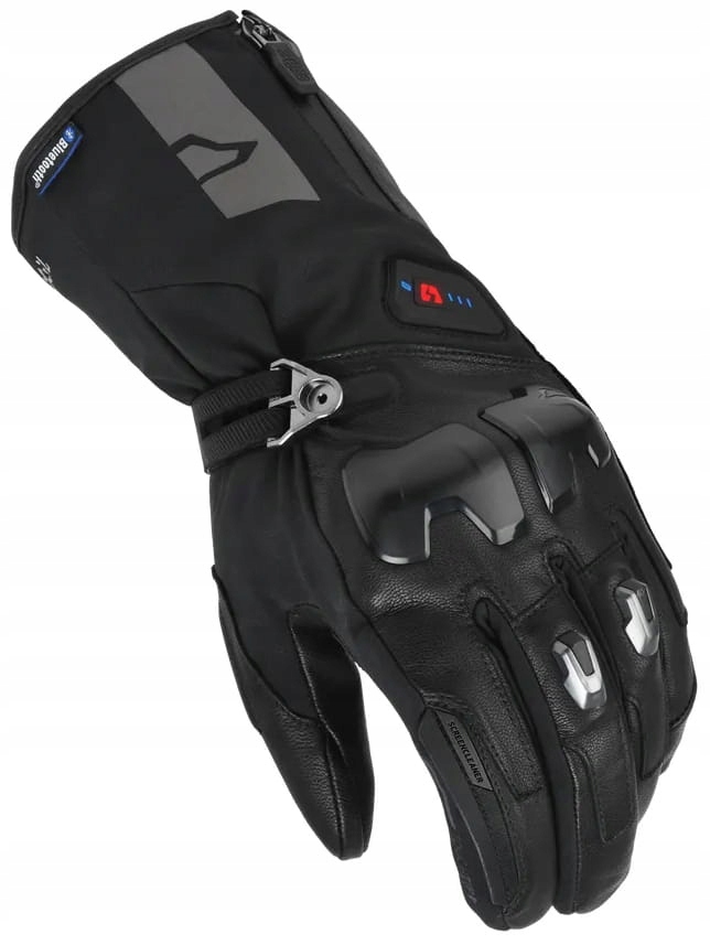 Macna Progres 2.0 Rtx Heated Pánske Motocyklové Rukavice Čierne L