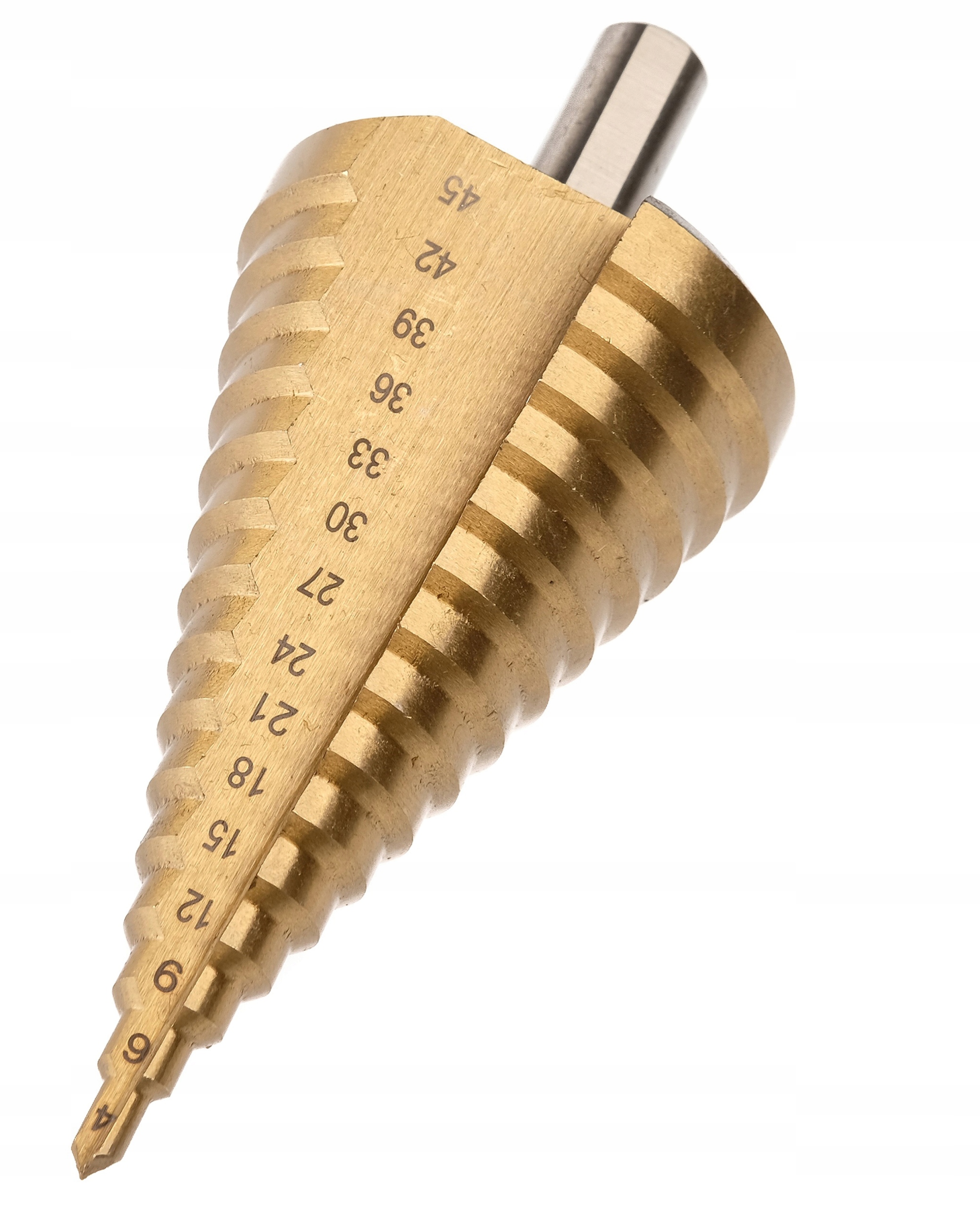 WIERTŁO STOŻKOWE STOPNIOWE CHOINKOWE 4-45MM Marka Vorfal