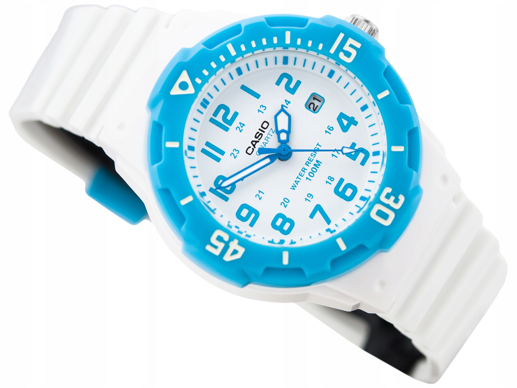 Dámské Hodinky Casio LRW-200H-2BVEF 100 M Bílé