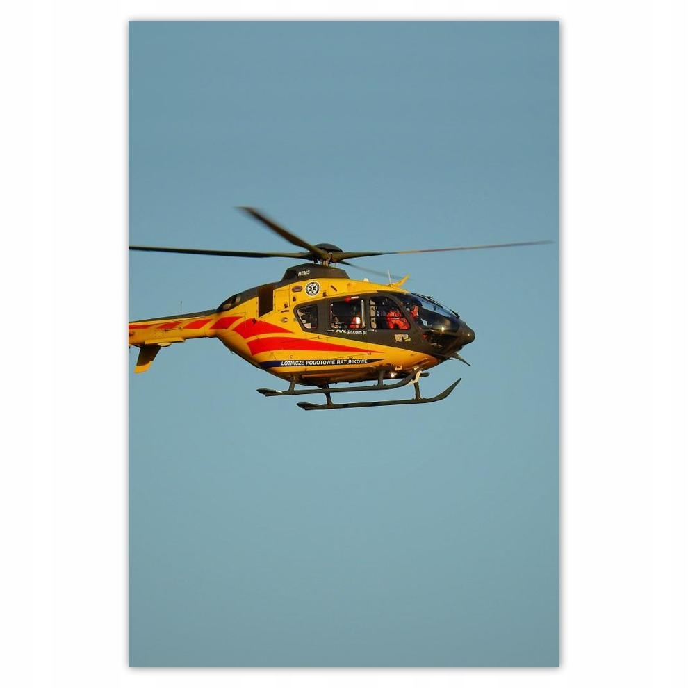 

Plakat 62x93 Helikopter EC135 Lpr