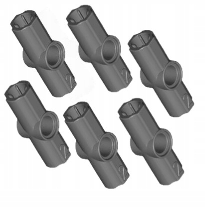 

Lego łącznik osi 6179648 32034 #2 ciemnoszary