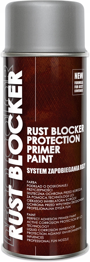 

4W1 Lakier Rust Blocker 400ml srebrny Ral 9006