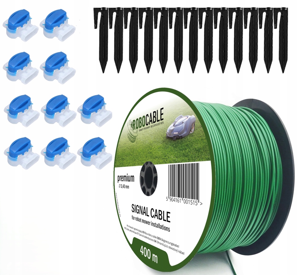 Kabel pro omezení sekačky Sada 400 m Robocable 3,4 mm