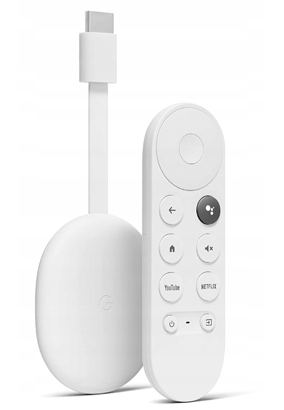 Odtwarzacz Google Chromecast 4 Smart Tv Pilot WiFi