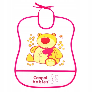 ŚLINIAK PLASTIKOWY MIĘKKI CANPOL BABIES 2/919