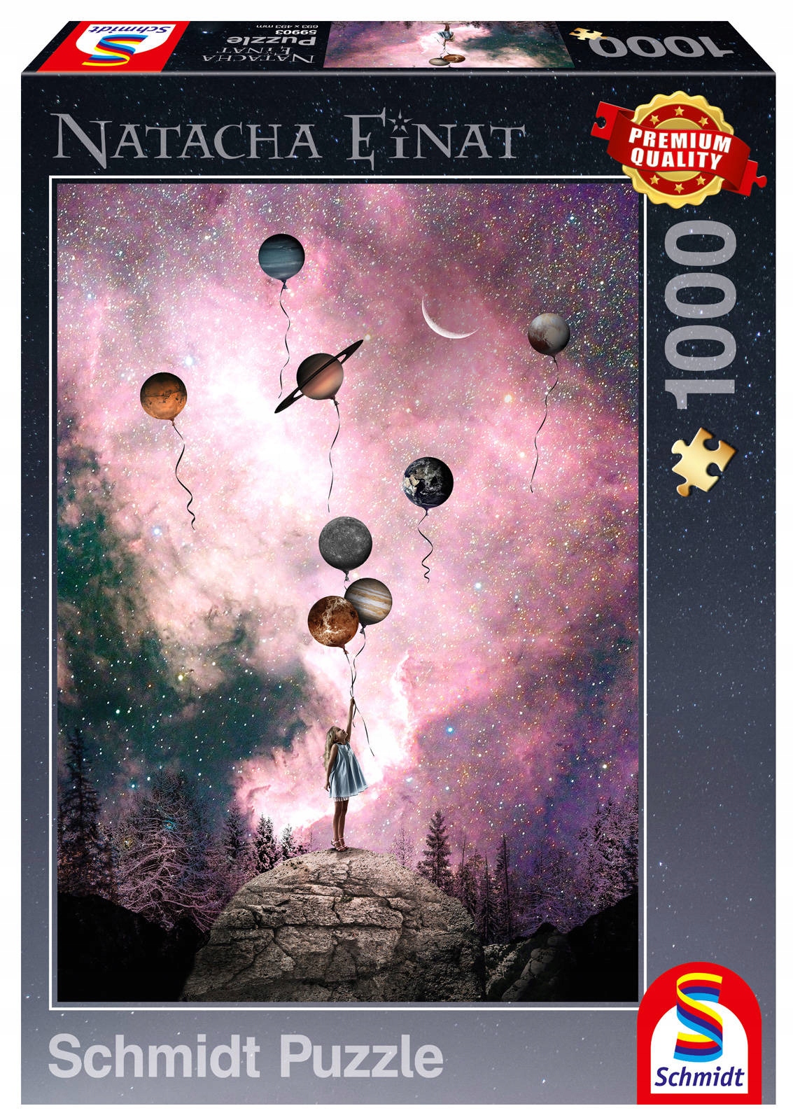 

Pq Puzzle 1000 Natacha Einat Tęsknota za planetą