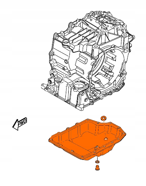 MISKA OLEJOWA AUTOMATYCZNEJ SKRZYNI BIEGÓW MAZDA 3 6 CX-5 CX-3 CX9 ORYGINAŁ Rodzaj skrzyni Automatyczna