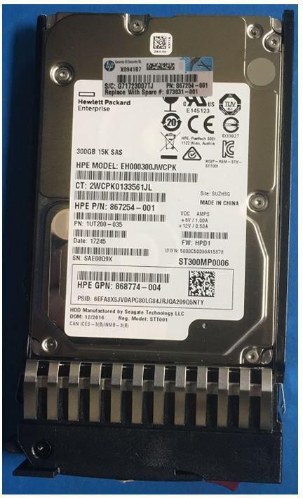 Packard Enterprise Hdd 300GB 12G 15K Sff Sas