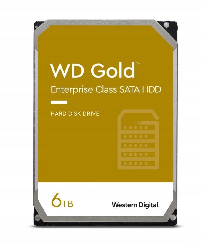 Wd Gold WD6003FRYZ 6TB Sata/ 6Gb/ s 256MB cache 7200 otáčok za minútu, …