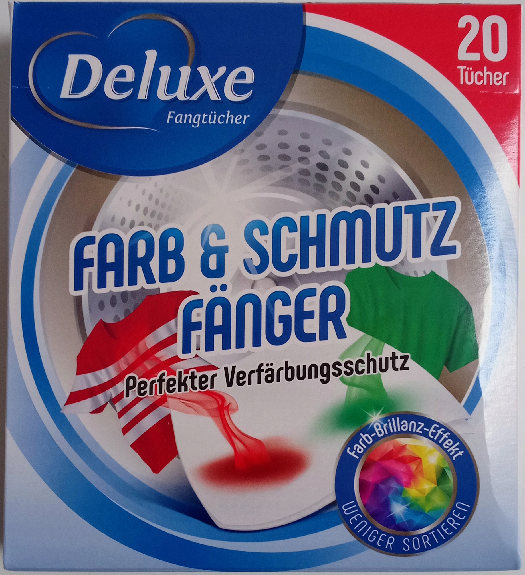 

Deluxe chusteczki do prania wyłapujące kolor.