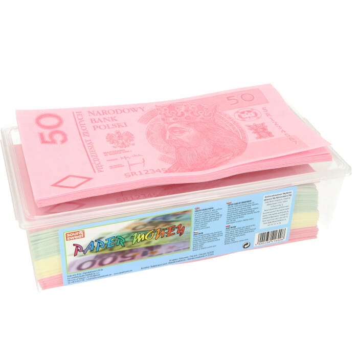 Levně Papírový Oplatek S Penízemi (200) Jedlý Papír