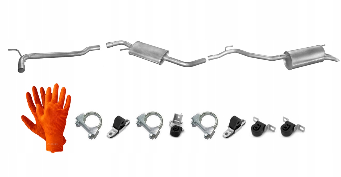 Vw Transporter T4 1.9TD 2.4D (1996-2003) Swb Výfukový Systém