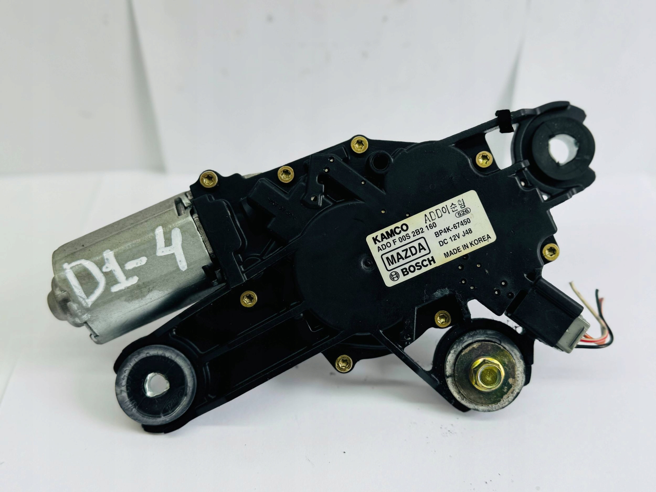 motor ablaktörlők far MAZDA 3 BP4K67450