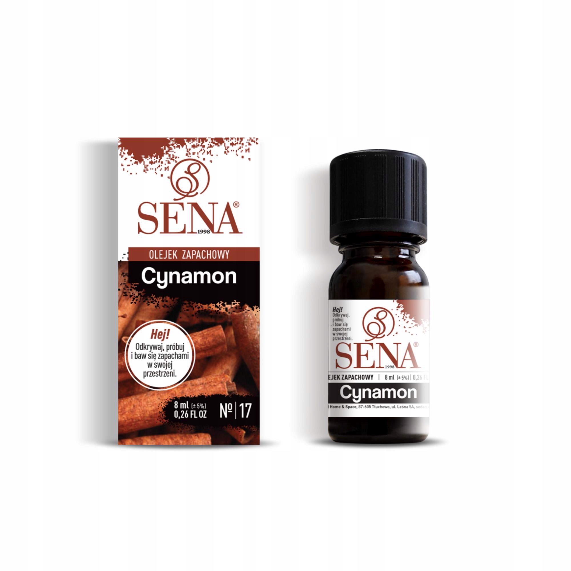 

Sena Olejek Zapachowy 8ML Cynamon