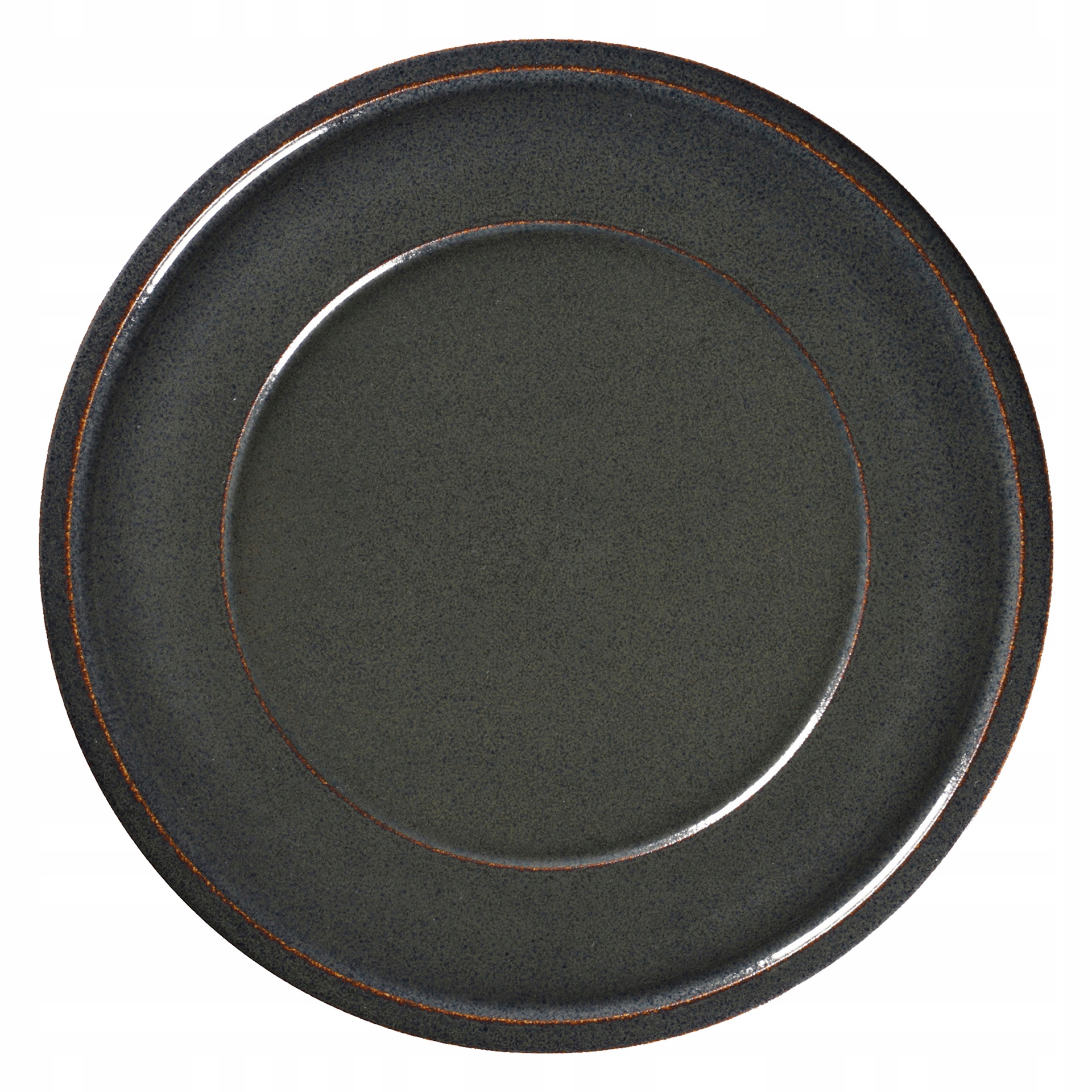 Porcelán Rak Stone Plochý talíř, průměr 32 cm, vulkanický