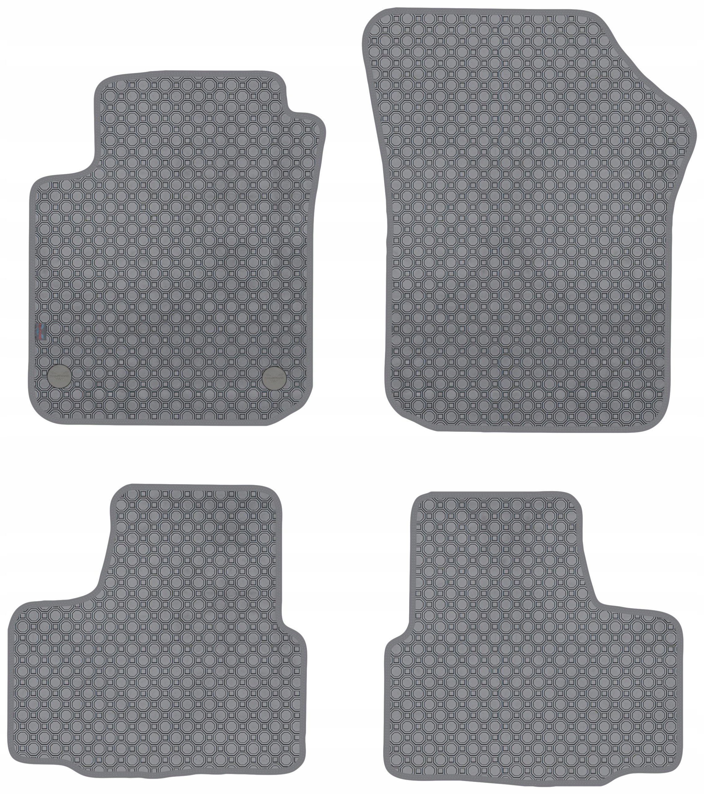 Škoda Citigo 2011-2019 Koberce guma Šedá