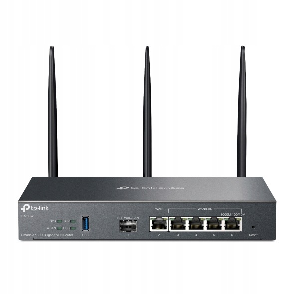 TP-Link ER706W AX3000 WiFi Gb Vpn router Omada Sdn