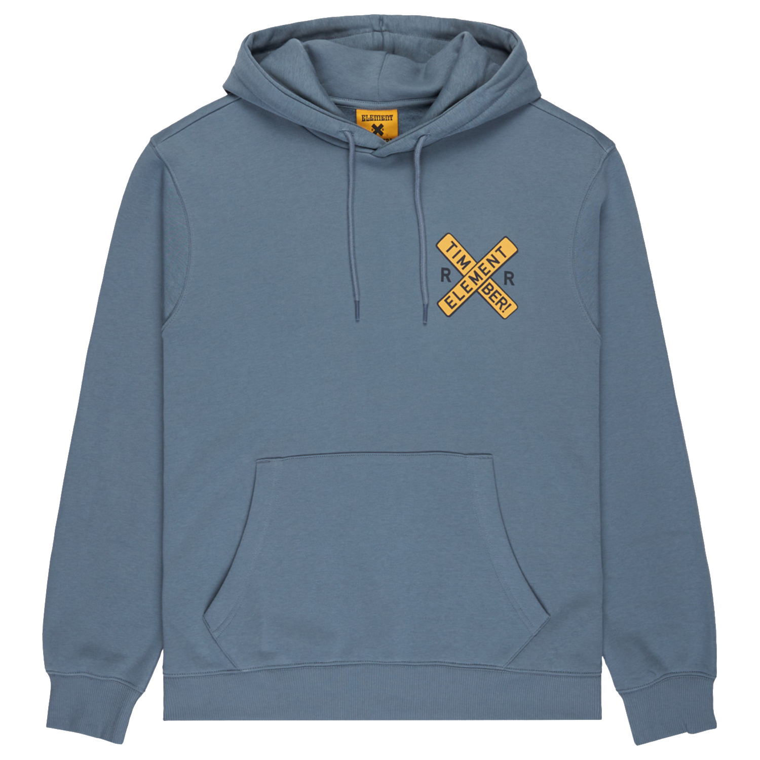 Pánská Bavlna Pánská Mikina Element Timber Freigh [L] modrá