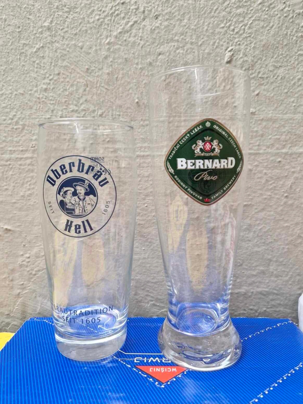 Kufle sklenice Bernard 0.5 500ML pivní sklenice na pivo sklenice 6 ks sada