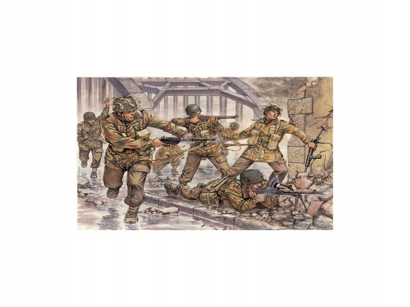 Italeri figurky Wwii British Paratroopers (1:72)