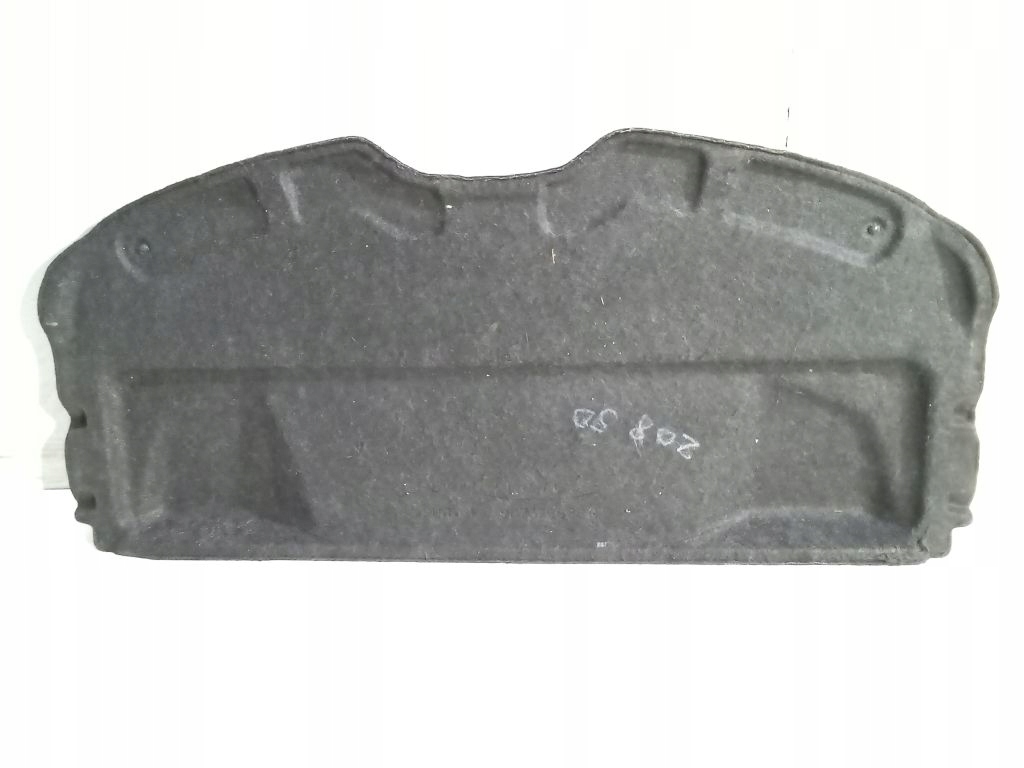 Peugeot 208 and 5D plato rear part rear boot