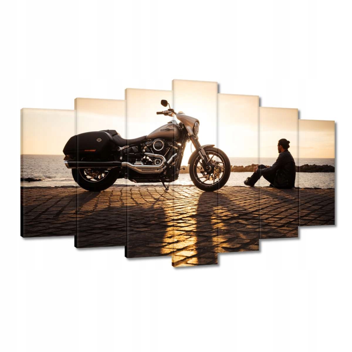Obrazy 140x80 Harley Davidson Motocykl