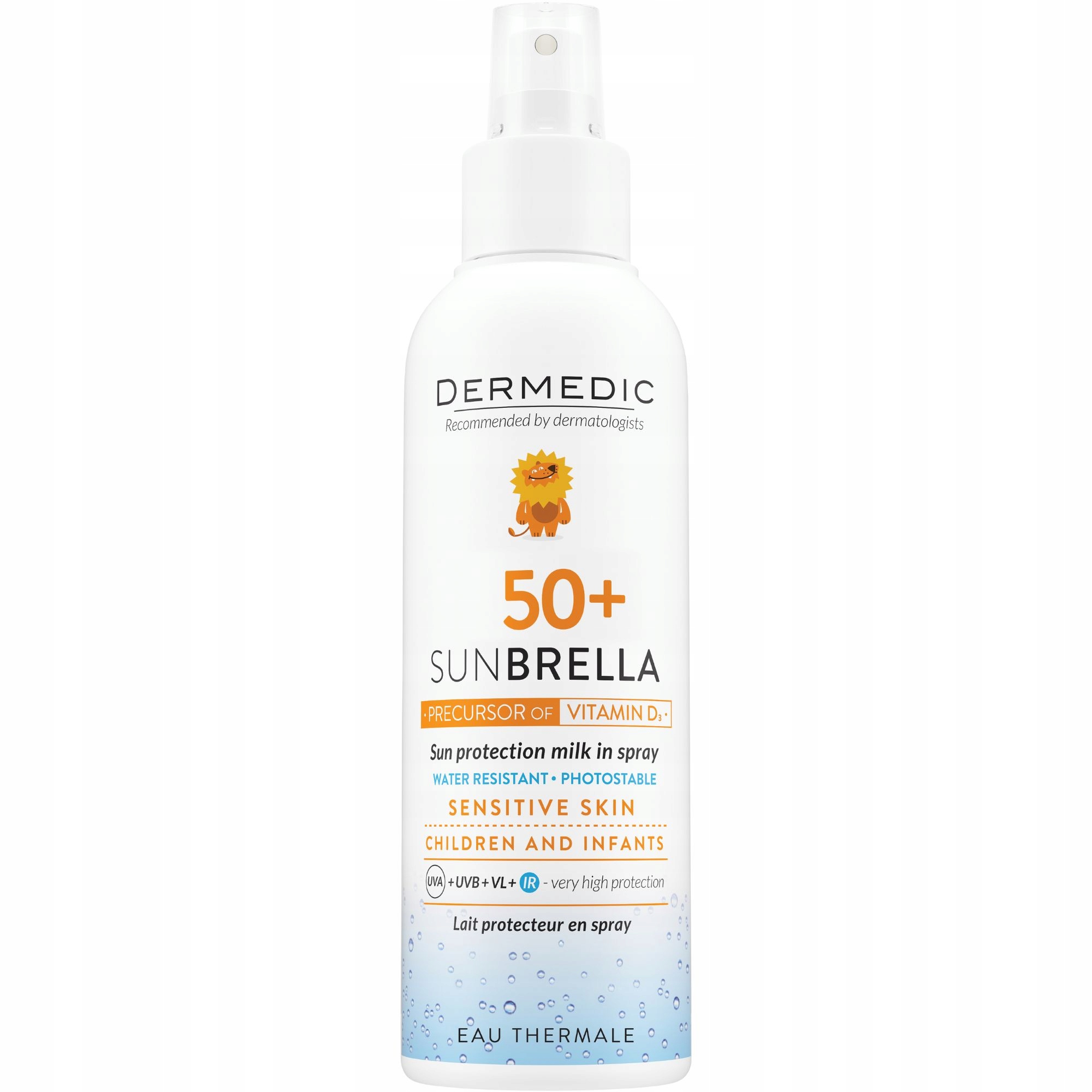 Dermedic Sunbrella baby mleczko ochronne spray SPF50+ 150 ml