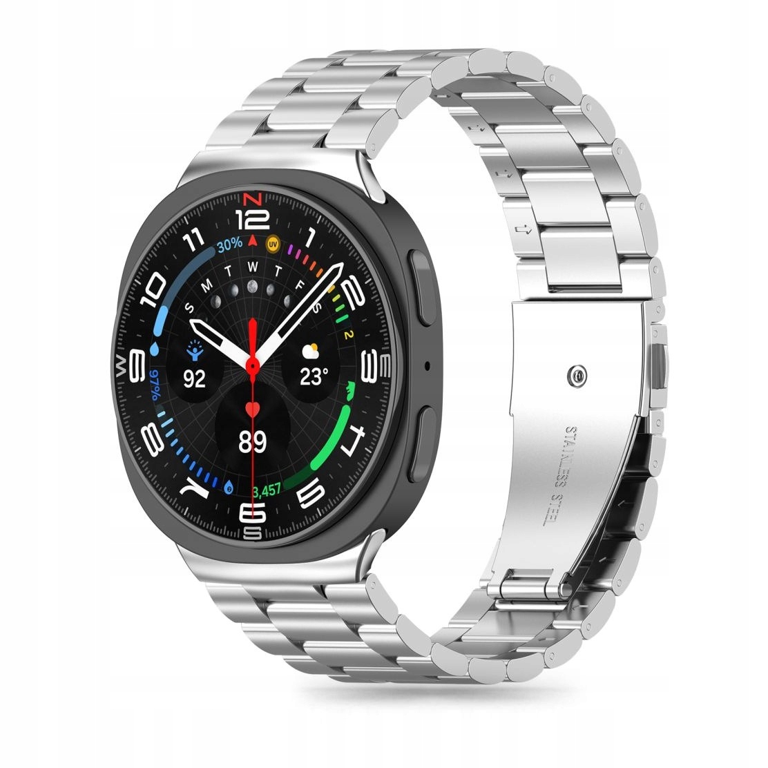 Bransoleta do Samsung Watch 8 Classic Tech-Protect stal nierdzewna