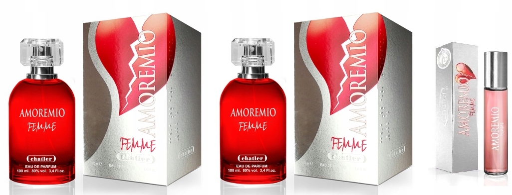 Chatler Amoremio 2x100 ml 30 ml parfémovaná voda
