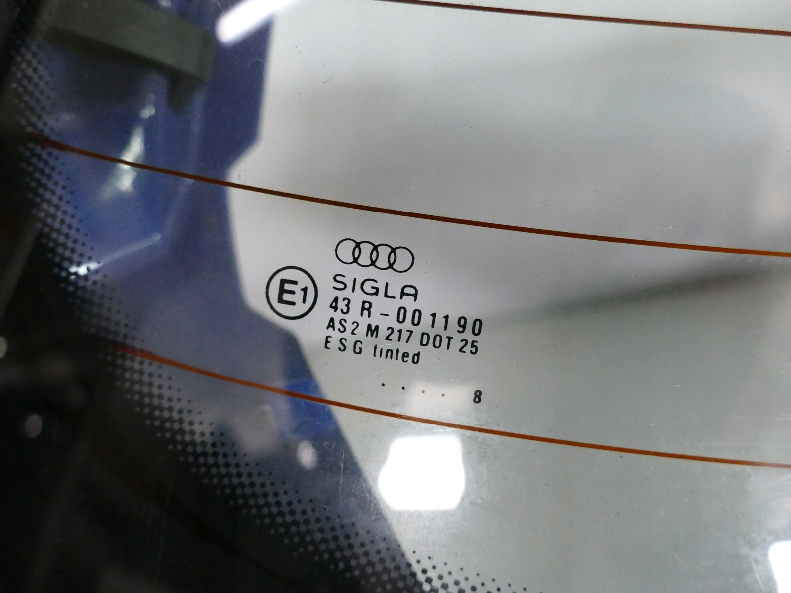 AUDI A3 8L trunk door boot unprotected 3 door LY5M