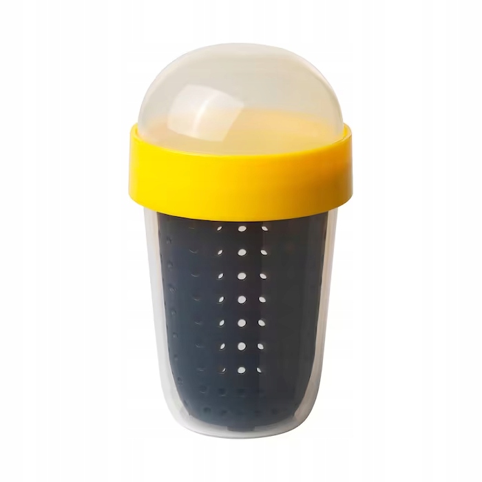 

Ikea pojemnik Splitterny na przekąski Szary 300ml