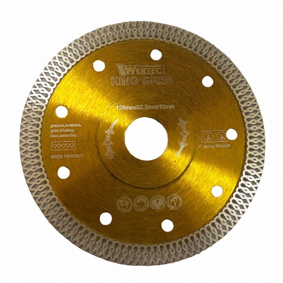

Tarcza Diamentowa do gresu King Gres 125x22,2x10mm